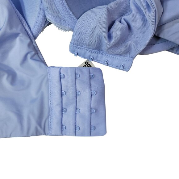 Torrid Curve Underwire Bra Purple Periwinkle 40DDD Pad Seamless Adj Second Skin - Picture 7 of 10